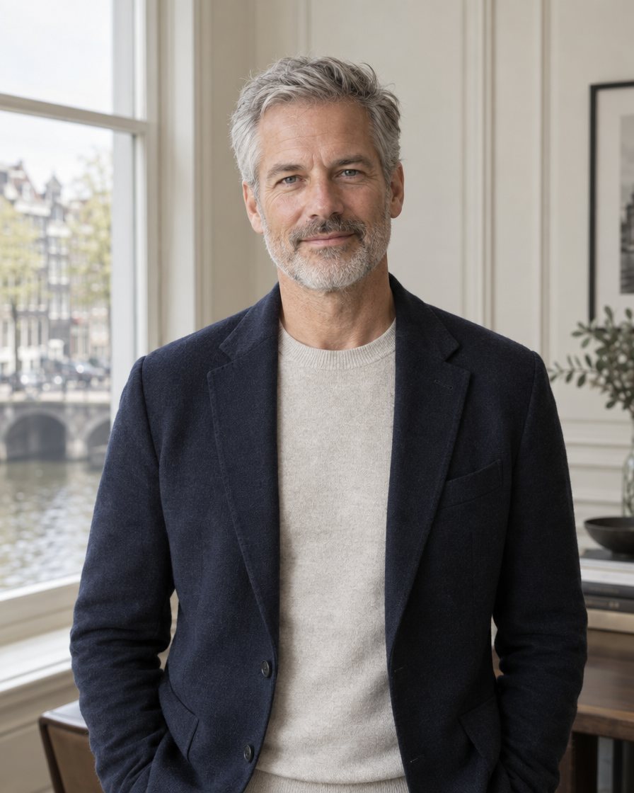Portret van Daan Verhoef, directeur