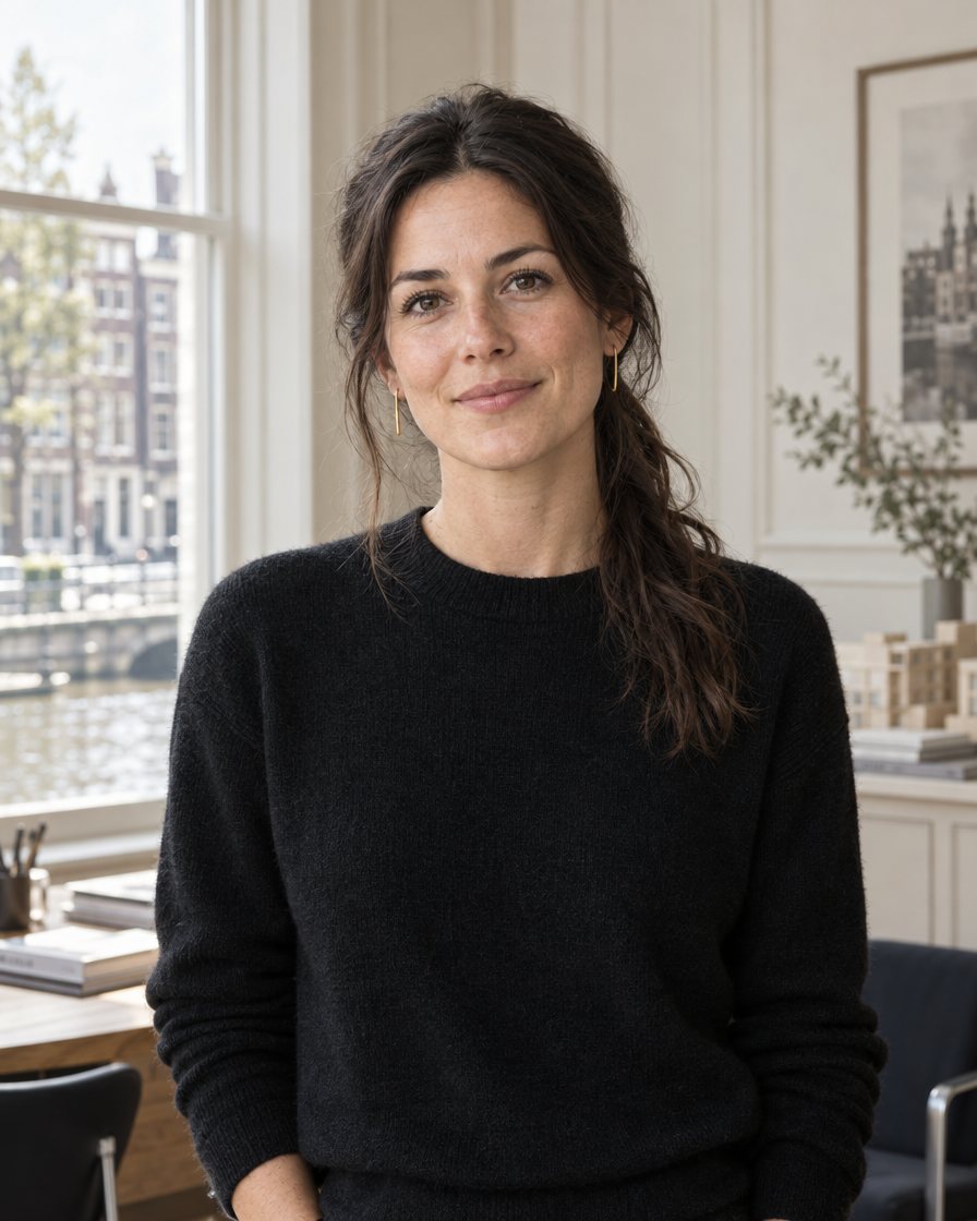 Portret van Lotte Vermeer, architect en ontwerpmanager